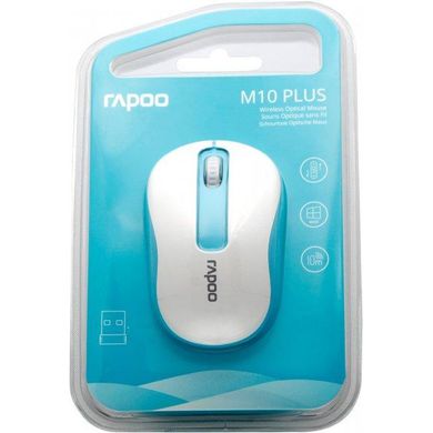 Мышь компьютерная RAPOO M10 Wireless Optical Mouse Blue фото