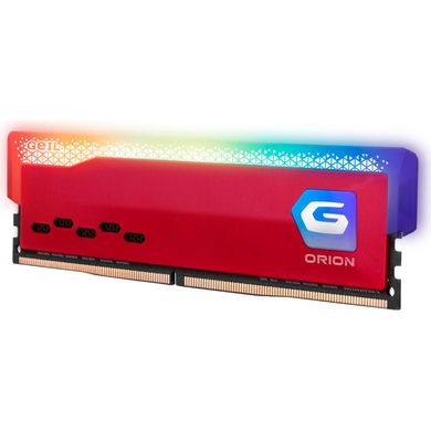 Оперативна пам'ять GEIL DDR4 8GB 3600 MHz Orion RGB Racing Red (GOSR48GB3600C18BSC) фото