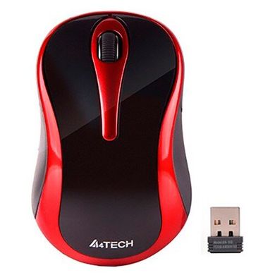 Миша комп'ютерна A4Tech G3-280N Black Red фото