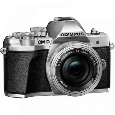 Фотоаппарат Olympus OM-D E-M10 Mark III kit (14-42mm) silver фото