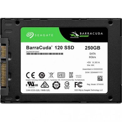 SSD накопитель Seagate BarraCuda 120 250 GB (ZA250CM1A003) фото