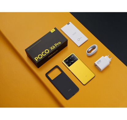 Смартфон Xiaomi Poco X6 Pro 8/256GB Yellow фото