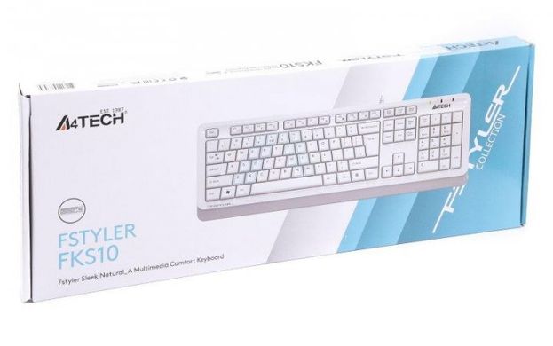 Клавиатура A4Tech Fstyler FKS10 White фото