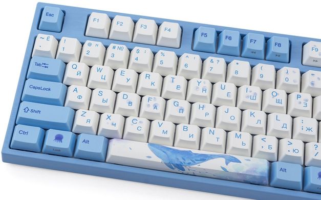 Клавіатура Varmilo VEA108 Sea Melody Cherry Mx Blue (A26A038A1A1A06A033) фото