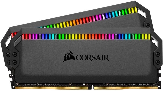 Оперативна пам'ять Corsair DOMINATOR PLATINUM RGB 32GB (2x16GB) DDR4 3200 CMT32GX4M2E3200C16W фото