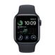Apple Watch SE 2 GPS 44mm Midnight Aluminum Case w. Midnight S. Band M/L (MNTG3)