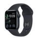 Apple Watch SE 2 GPS 44mm Midnight Aluminum Case w. Midnight S. Band M/L (MNTG3)