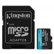 Kingston 512 GB microSDXC class 10 UHS-I U3 Canvas Go! Plus + SD Adapter SDCG3/512GB подробные фото товара
