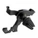 XO C80 Gravity air outlet holder Black