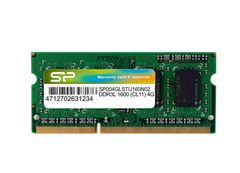 Оперативная память Silicon Power 4 GB SO-DIMM DDR3 1600 MHz (SP004GLSTU160N02) фото