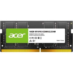 Оперативна пам'ять Acer SD100 16Gb DDR4 3200MHz SO-DIMM (BL.9BWWA.214) фото
