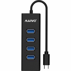Кабелі та перехідники Maiwo USB Type-C to 4х USB3.0 (KH304C) фото
