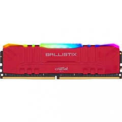 Оперативна пам'ять Crucial 16 GB DDR4 3600 MHz Ballistix Red RGB (BL16G36C16U4RL) фото