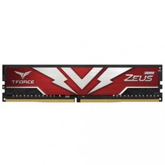 Оперативна пам'ять TEAM 8 GB DDR4 2666 MHz T-Force Zeus Red (TTZD48G2666HC1901) фото