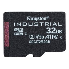 Карта памяти Kingston 32 GB microSDHC UHS-I (U3) V30 A1 Industrial (SDCIT2/32GBSP) фото