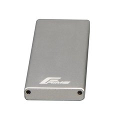 Карман для диска Frime M.2 NGFF Metal USB 3.0 Silver (FHE201.M2U30) фото