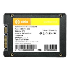 SSD накопичувач ATRIA 2048GB XT200 G2 (ATSATXT200/2048) фото