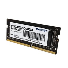 Оперативная память PATRIOT DDR4 SL 2666 4GB SODIMM (PSD44G266681S) фото