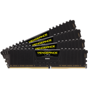 Оперативна пам'ять Corsair 64 GB (4x16GB) SO-DIMM DDR4 3000 MHz Vengeance (CMK64GX4M4D3000C16) фото
