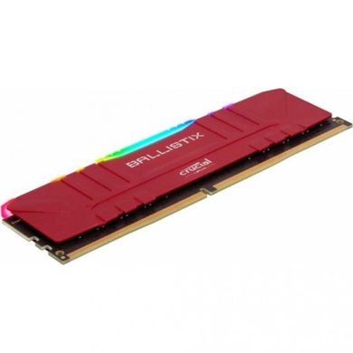 Оперативна пам'ять Crucial 16 GB DDR4 3600 MHz Ballistix Red RGB (BL16G36C16U4RL) фото