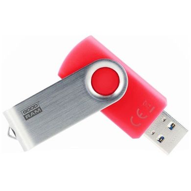 Flash память GOODRAM 64 GB UTS3 Red (UTS3-0640R0R11) фото