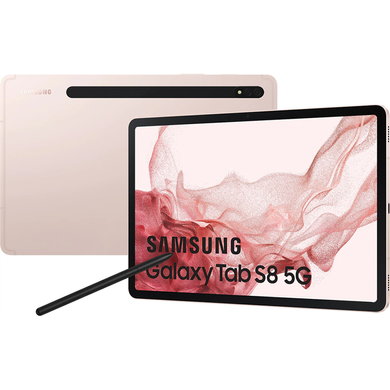Планшет Samsung Galaxy Tab S8 11 8/128GB 5G Pink Gold (SM-X706BIDA) фото
