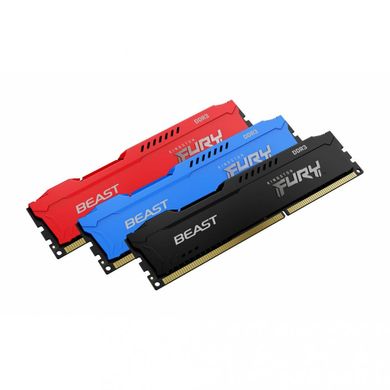 Оперативна пам'ять Kingston FURY 8 GB (2x4GB) DDR3 1866 MHz Beast Red (KF318C10BRK2/8) фото