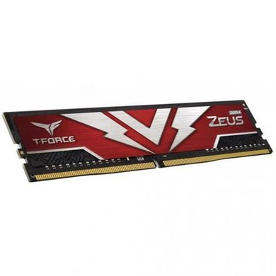 Оперативна пам'ять TEAM 8 GB DDR4 2666 MHz T-Force Zeus Red (TTZD48G2666HC1901) фото