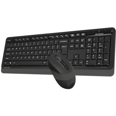 Комплект (клавіатура+миша) A4Tech FG1010S Wireless Grey (FG1010S Grey) фото