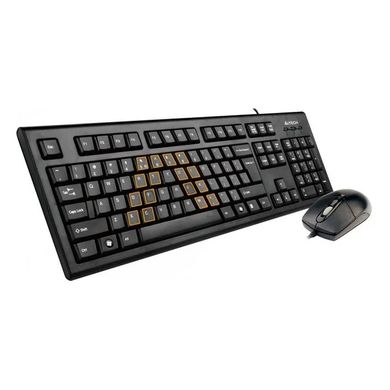 Комплект (клавиатура+мышь) A4Tech KRS-8572 Black фото