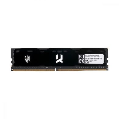 Оперативная память GOODRAM 8 GB DDR4 3200 UKRAINA IRDM X Black (IRK-3200D464L16SA/8G) фото