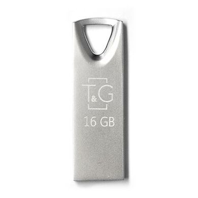 Flash пам'ять T&G 16GB 117 Metal Series Silver (TG117SL-16G3) фото
