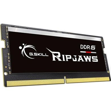 Оперативная память G.Skill 16 GB SO-DIMM DDR5 4800 MHz Ripjaws (F5-4800S3838A16GX1-RS) фото