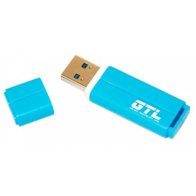 Flash пам'ять GTL 128 GB USB 3.0 Blue U201 (U201-128) фото