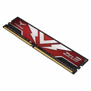 Оперативная память TEAM 8 GB DDR4 2666 MHz T-Force Zeus Red (TTZD48G2666HC1901) фото