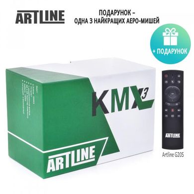 Медиаплеер ARTLINE TvBox KMX3 фото