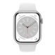 Apple Watch Series 8 GPS + Cellular 45mm Silver Aluminum Case with White S. Band (MP4J3)
