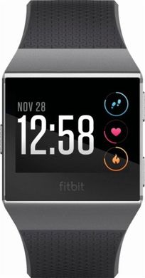 Смарт-часы Fitbit Ionic Charcoal/Smoke Gray One Size FB503GYBK фото