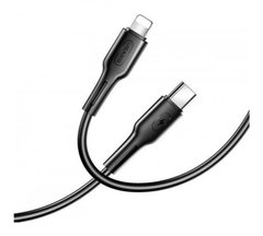 Кабель USB Usams Type-C to Lightning U43 PD 30W 2.4А 1.2m Black фото