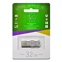Flash память T&G 32GB 103 Metal Series Silver (TG103-32G) фото