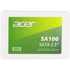 SSD накопитель Acer SA100 480 GB (BL.9BWWA.103) фото