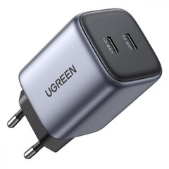 Зарядний пристрій Ugreen CD294 double USB Type-C 45W (90573) фото