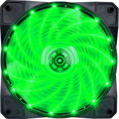 Вентилятор 1stPlayer A1-3P-15LED Green фото