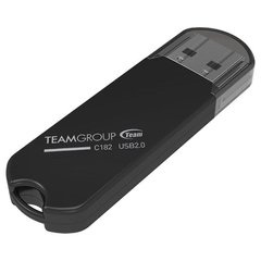 Flash память TEAM 16 GB C182 USB 2.0 Black (TC18216GB01) фото