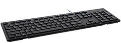 Клавіатура Dell Multimedia Keyboard-KB216 Ukrainian (QWERTY) - Black (580-AHHE) фото