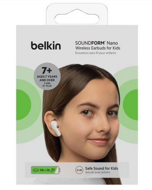 Навушники Belkin Soundform Nano True Wireless White (PAC003BTWH) фото