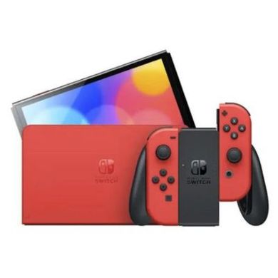 Игровая приставка Nintendo Switch OLED Model Mario Red Edition фото