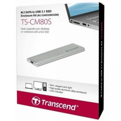 Карман для диска Transcend M.2 SSD Enclosure Kit (TS-CM80S) фото
