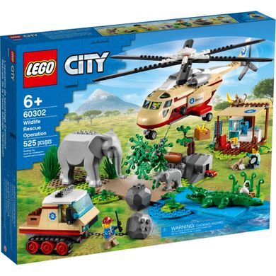 Конструктор LEGO LEGO City Операция по спасению зверей (60302) фото