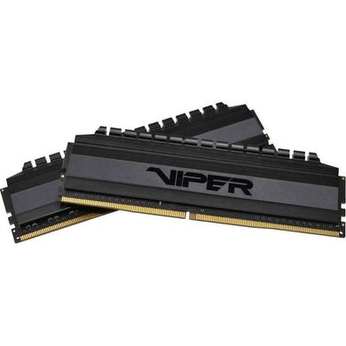 Оперативная память PATRIOT 16 GB (2x8GB) DDR4 3600 MHz Viper Blackout (PVB416G360C8K) фото